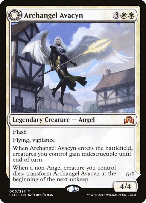 Archangel Avacyn // Avacyn, the Purifier – Shadows over Innistrad (SOI-5) Magic: The Gathering card | LC-REM-20260804-15150815019340-ae155ee2-008f-4dc6-82bf-476be7baa224 Hoofdafbeelding