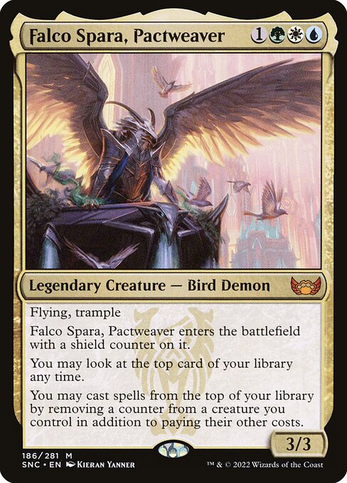 Falco Spara, Pactweaver – Streets of New Capenna (SNC-186) Magic: The Gathering card | LC-REM-20260804-15383450878284-ae25db8c-3d10-4196-b002-9d2aabd5f4de