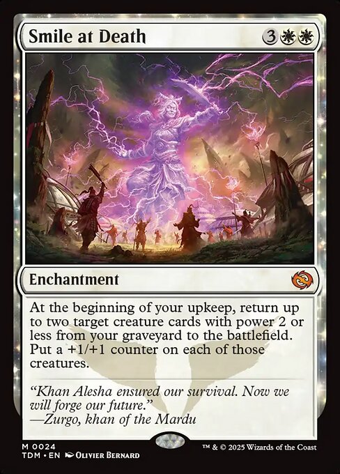 Smile at Death – Tarkir: Dragonstorm (TDM-24) Magic: The Gathering card
