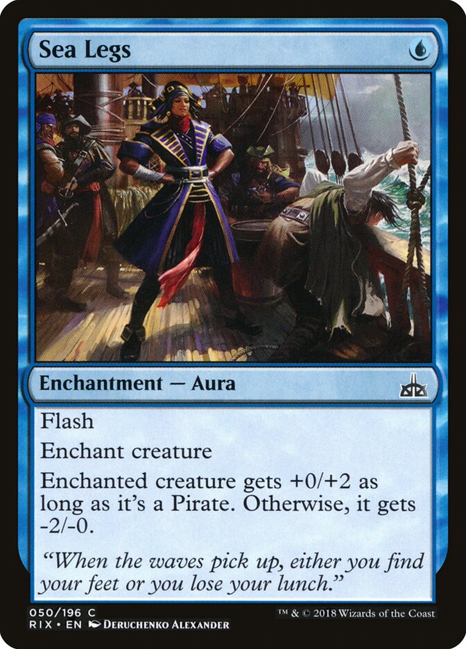 Sea Legs - Rivals of Ixalan (Common) [RIX-50]