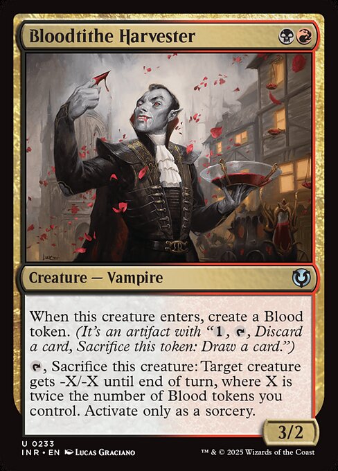 Bloodtithe Harvester – Innistrad Remastered (INR-233) Magic: The Gathering card