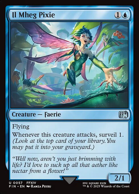 Il Mheg Pixie – Final Fantasy (FIN-57) Magic: The Gathering card | LC-REM-20260804-15339586781516-ae612312-3a8e-495f-8730-deaaf7505ca1 Immagine principale del prodotto