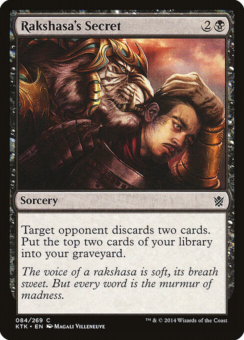 Rakshasa's Secret – Khans of Tarkir (KTK-84) Magic: The Gathering card | LC-REM-20260804-15151252439372-ae62a43e-36ce-471e-93f1-21fe674858b5