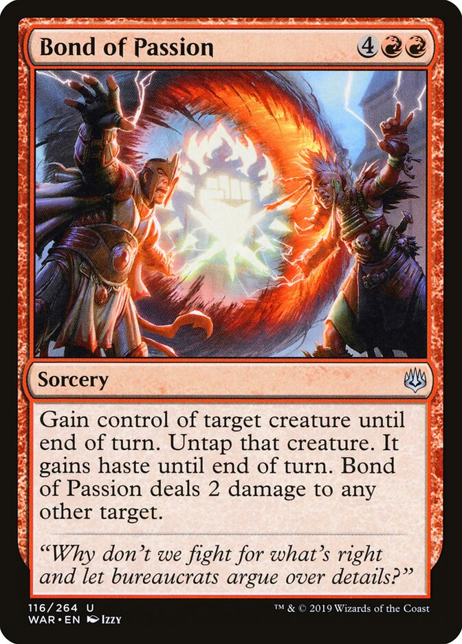 Bond of Passion - War of the Spark (Uncommon) [WAR-116]