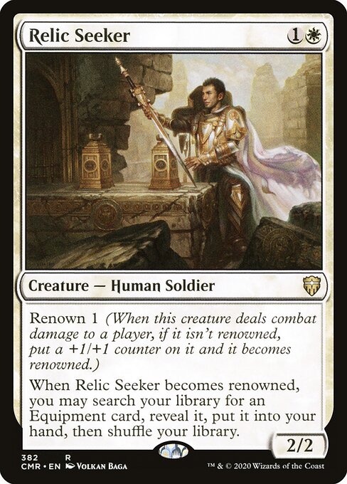 Relic Seeker – Commander Legends (CMR-382) Magic: The Gathering card | LC-REM-20260804-15151571435852-ae71b0a7-90c6-48cd-808c-c6c430dcba9c Immagine principale del prodotto