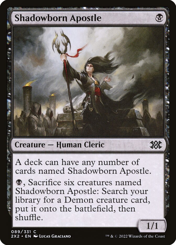 Shadowborn Apostle - Double Masters 2022 (Common) [2X2-89] Imagen principal del producto
