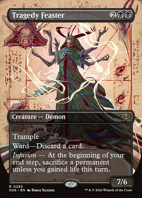 Tragedy Feaster – Secrets of Strixhaven (SOS-293) Magic: The Gathering card | LC-REM-20260804-15765062058316-ae9009fa-4b52-422d-8ff3-f699089249d8 Main image