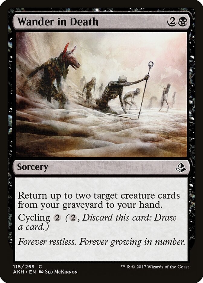 Wander in Death - Amonkhet (Common) [AKH-115]