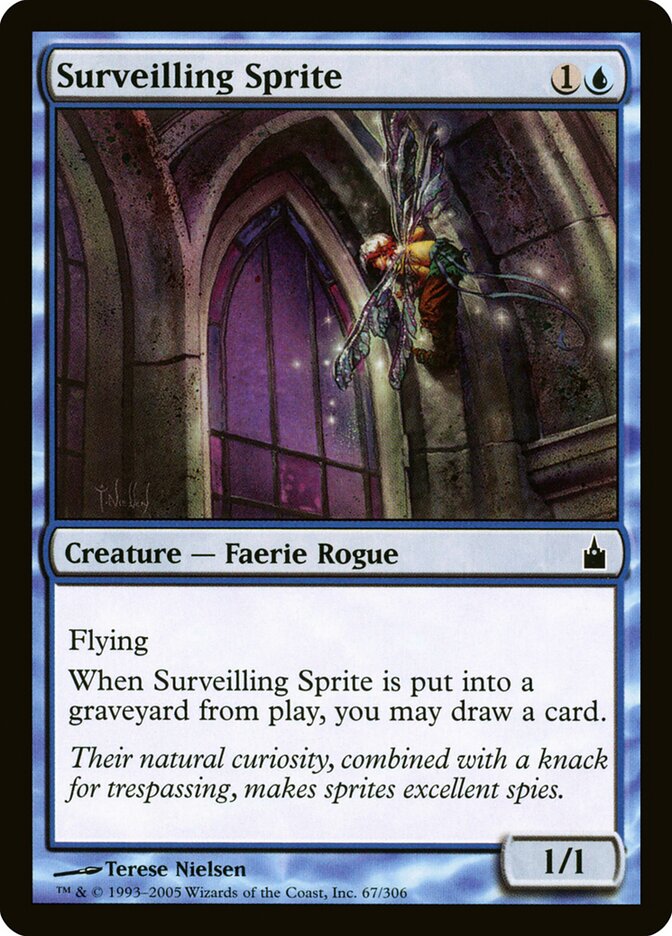 Surveilling Sprite - Ravnica: City of Guilds (Common) [RAV-67]