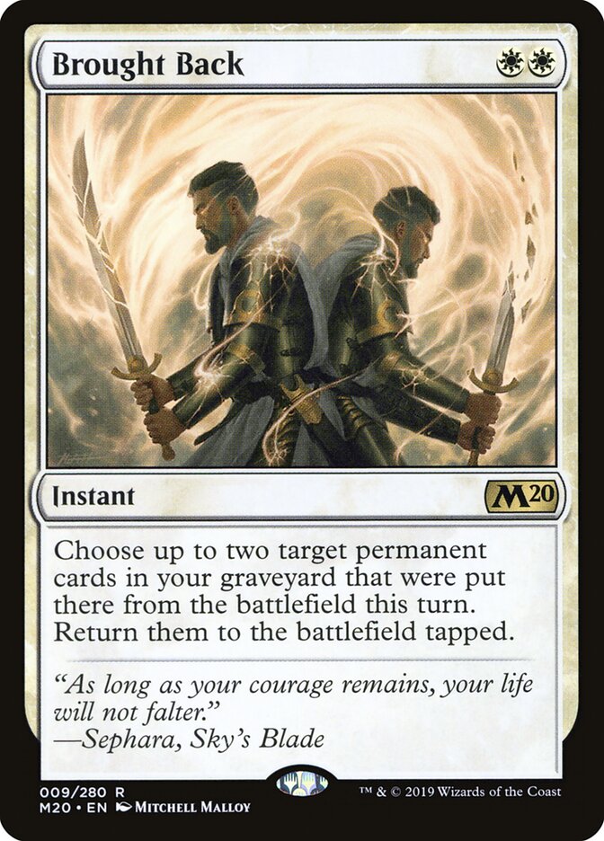 Brought Back - Core 2020 (Rare) [M20-9]