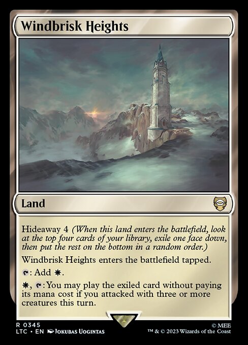 Windbrisk Heights – Tales of Middle-earth Commander (LTC-345) Magic: The Gathering card | LC-REM-20260804-15151247753548-aed27090-0cb2-45cf-8db1-d4c8ada2543a
