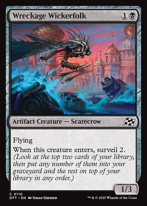 Wreckage Wickerfolk – Aetherdrift (DFT-110) Magic: The Gathering card | LC-REM-20260804-15340146458956-aeff3db7-81ac-4c51-9954-bc1dbcb8c4e3