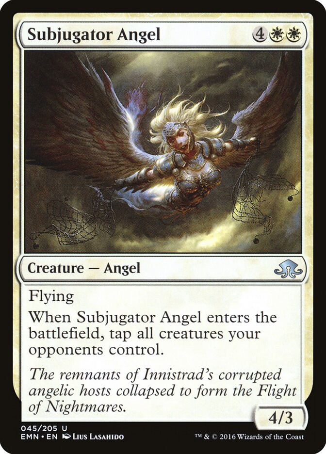 Subjugator Angel - Eldritch Moon (Uncommon) [EMN-45]