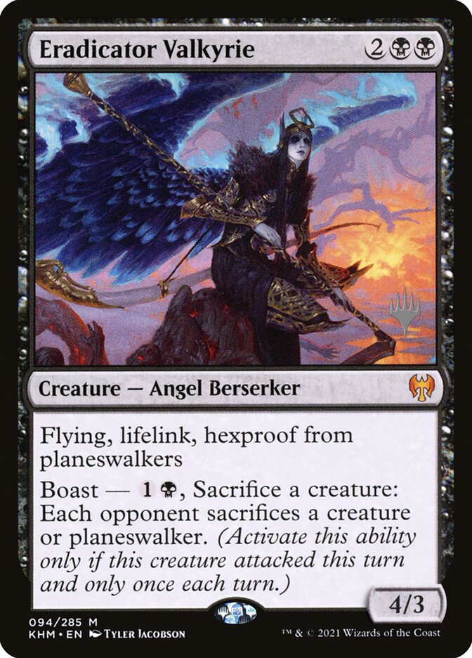 Magic-kaart Eradicator Valkyrie PKHM-94 uit Kaldheim: Promos (Mythic)