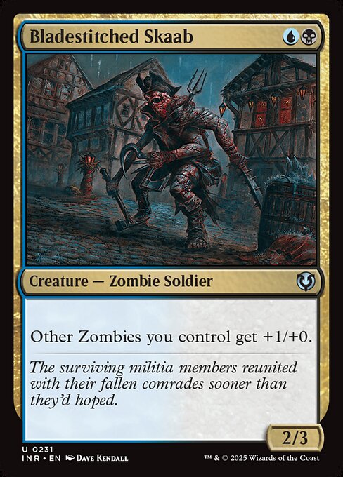 Bladestitched Skaab – Innistrad Remastered (INR-231) Magic: The Gathering card