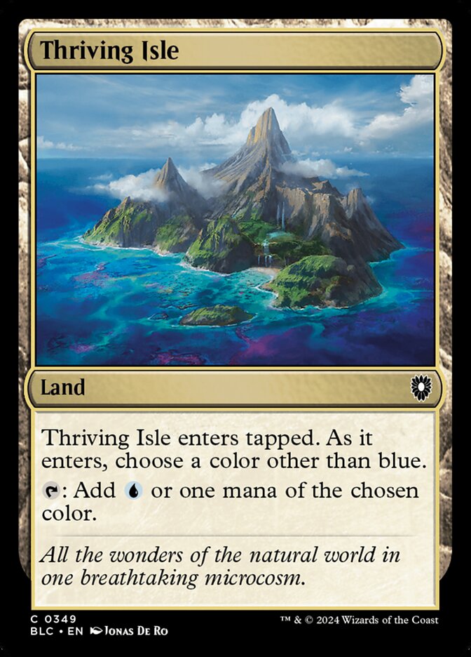 Thriving Isle - Commander: Bloomburrow (Common) [BLC-349]