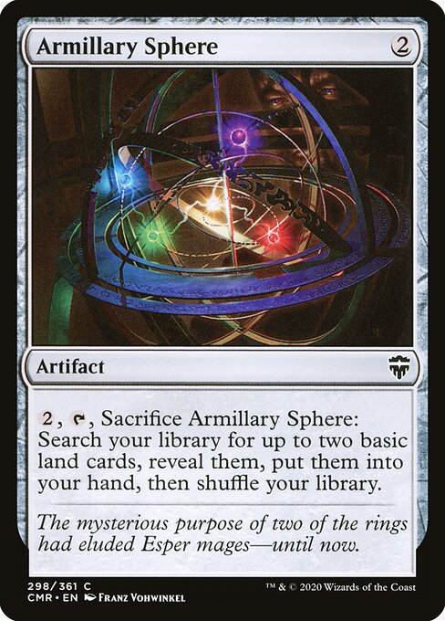 Armillary Sphere – Commander Legends (CMR-298) Magic: The Gathering card Immagine principale del prodotto