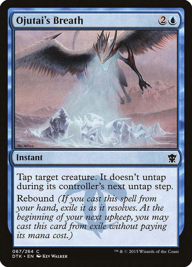 Ojutai's Breath - Dragons of Tarkir (Common) [DTK-67] Image principale du produit