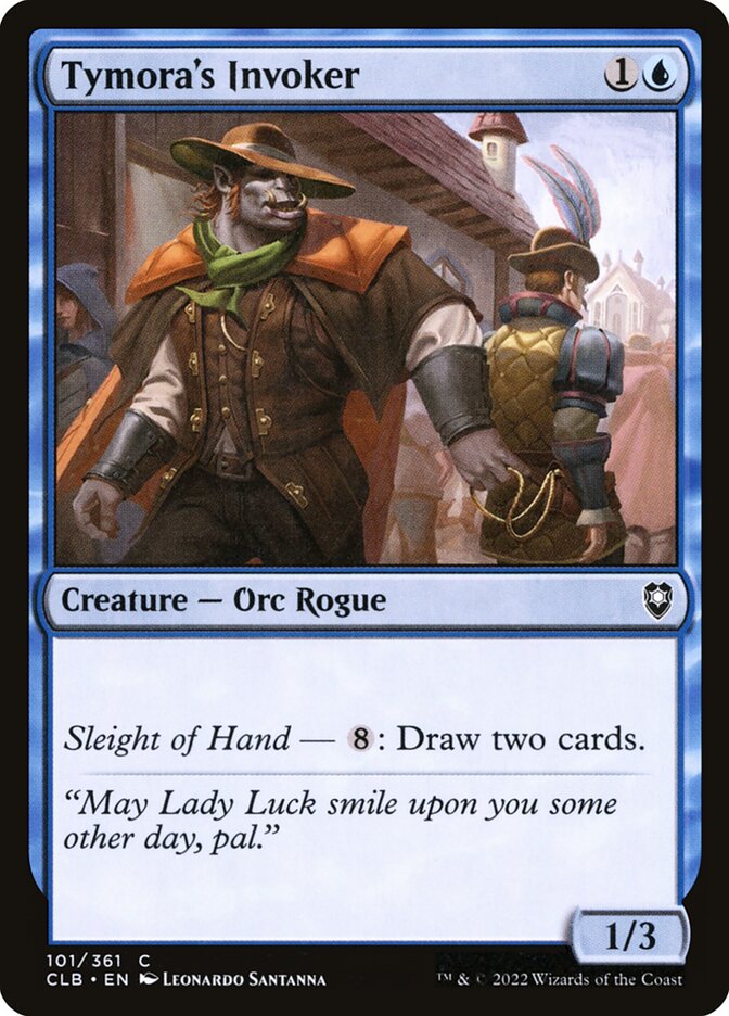 Tymora's Invoker - Commander Legends: Battle for Baldur's Gate (Common) [CLB-101]