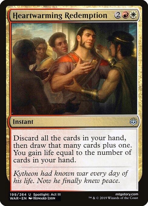 Heartwarming Redemption – War of the Spark (WAR-199) Magic: The Gathering card | LC-REM-20260804-15150663106892-af569235-f5cb-4e3e-ba77-c1c429ed0a60