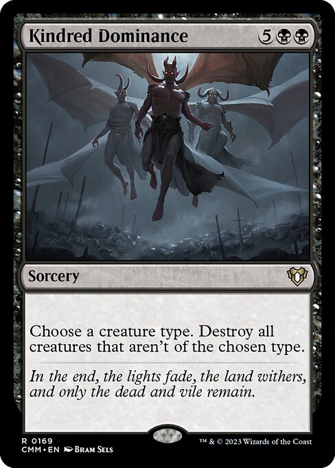 Kindred Dominance – Commander Masters (CMM-169) Magic: The Gathering card Main image