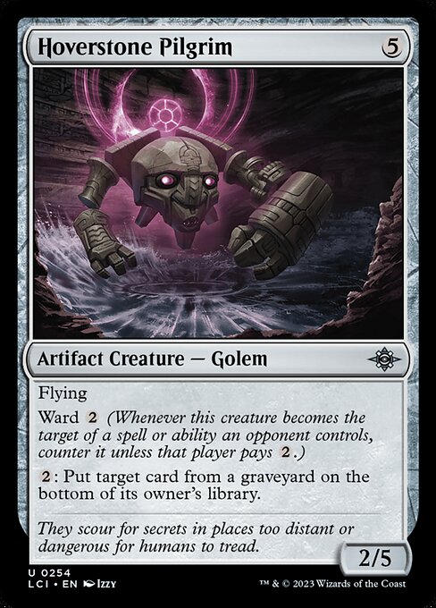 Hoverstone Pilgrim – The Lost Caverns of Ixalan (LCI-254) Magic: The Gathering card