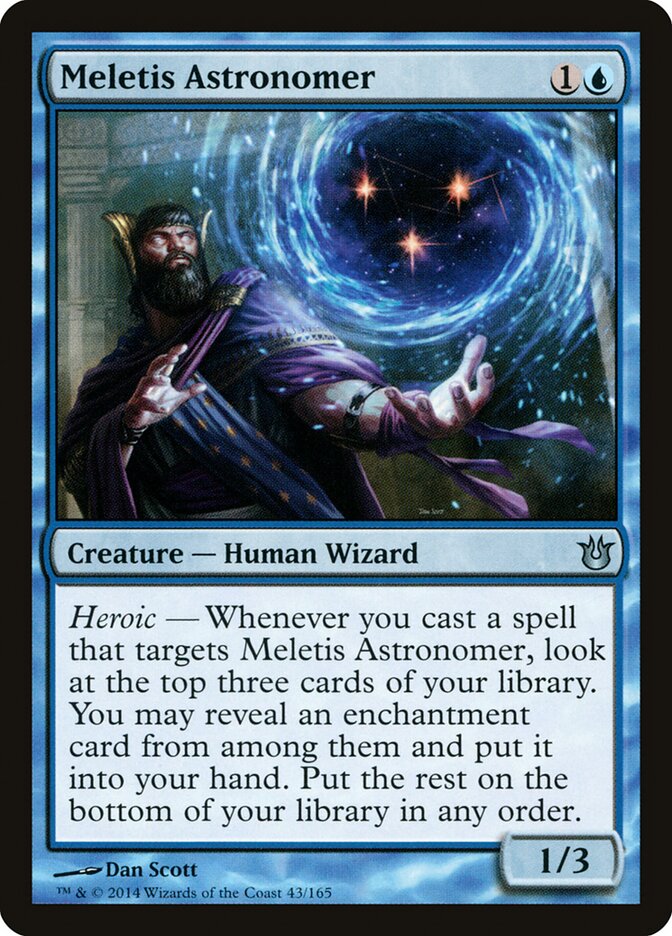 Meletis Astronomer - Born of the Gods (Uncommon) [BNG-43]