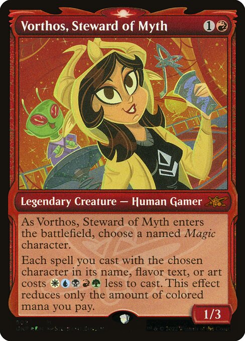 Vorthos, Steward of Myth – Unfinity (UNF-502) Magic: The Gathering card | LC-REM-20260804-15151534702924-af9bb6a5-76e8-4490-895b-287d7db11449