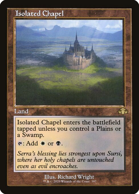 Isolated Chapel – Dominaria Remastered (DMR-397) Magic: The Gathering card | LC-REM-20260804-15374369685836-afc6c906-9013-4840-9cda-d85ad72c04b0 Immagine principale del prodotto