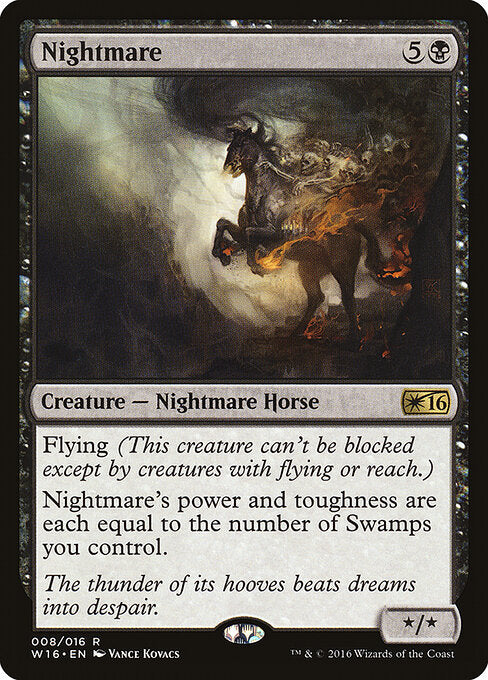 Nightmare – Welcome Deck 2016 (W16-8) Magic: The Gathering card