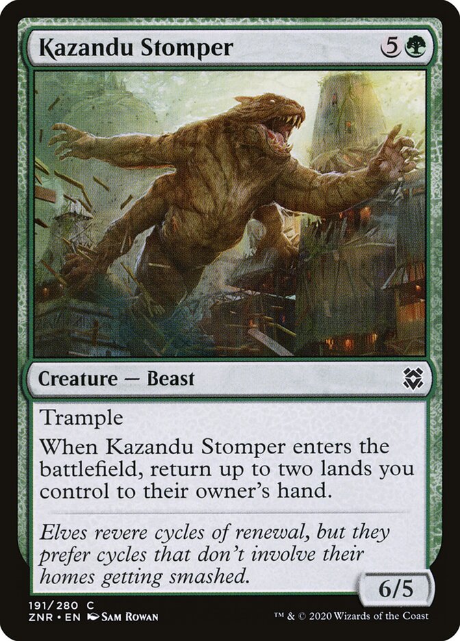 Kazandu Stomper - Zendikar Rising (Common) [ZNR-191] Hauptbild