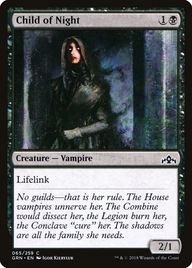 Child of Night - Guilds of Ravnica (Common) [GRN-65]