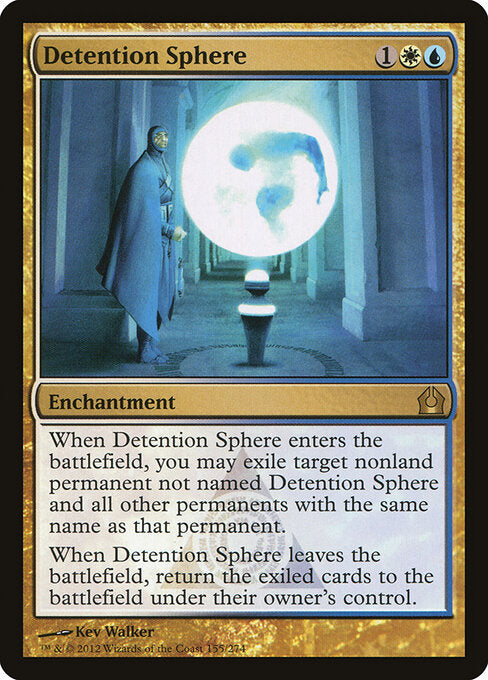 Detention Sphere – Return to Ravnica (RTR-155) Magic: The Gathering card