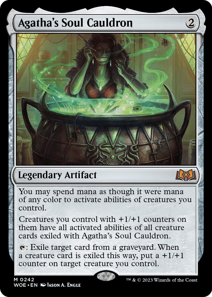Agatha's Soul Cauldron – Wilds of Eldraine 242 – Magic: The Gathering single card | Lichcards Imagen principal del producto