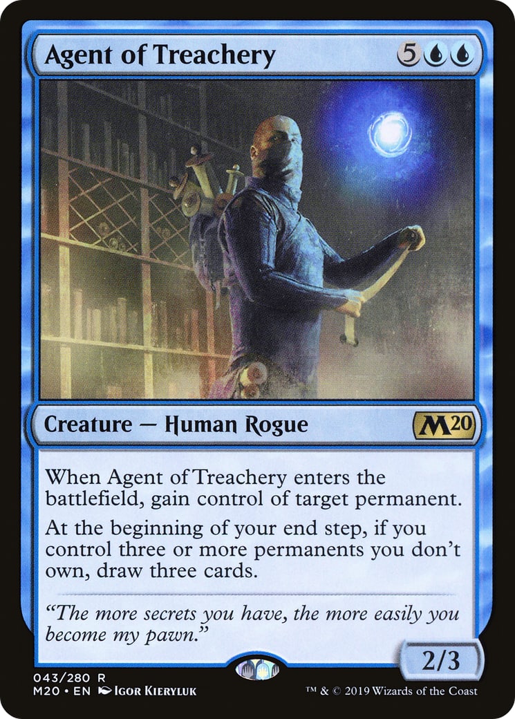 Agent of Treachery – Core 2020 43 – Magic: The Gathering single card | Lichcards Hoofdafbeelding
