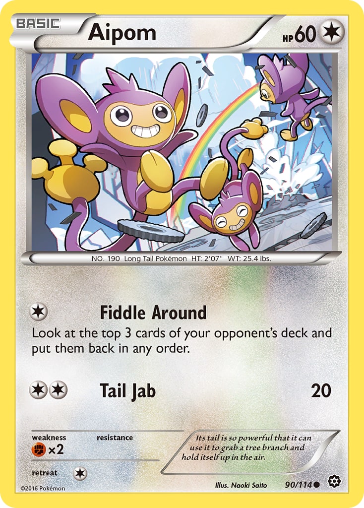 Aipom – Steam Siege 90 – Pokémon TCG single card | Lichcards