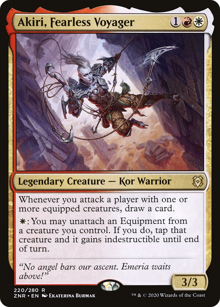 Akiri, Fearless Voyager – Zendikar Rising 220 – Magic: The Gathering single card | Lichcards Image principale du produit