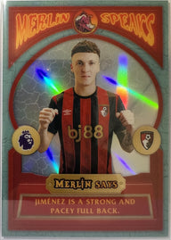 Álex Jiménez - 2025-26 Topps Merlin Premier League (Merlin Speaks) [MS-2] - voorkant | Lichcards