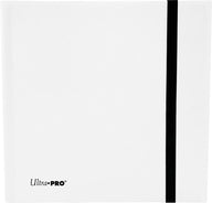 Ultra Pro Eclipse 12-pocket PRO-Binder in Arctic White, open en dicht