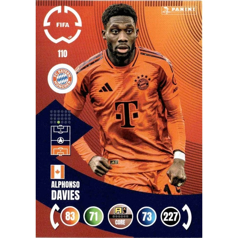 Alphonso Davies FC Bayern München Panini FIFA Club World Cup 2025 Adrenalyn XL Base 110