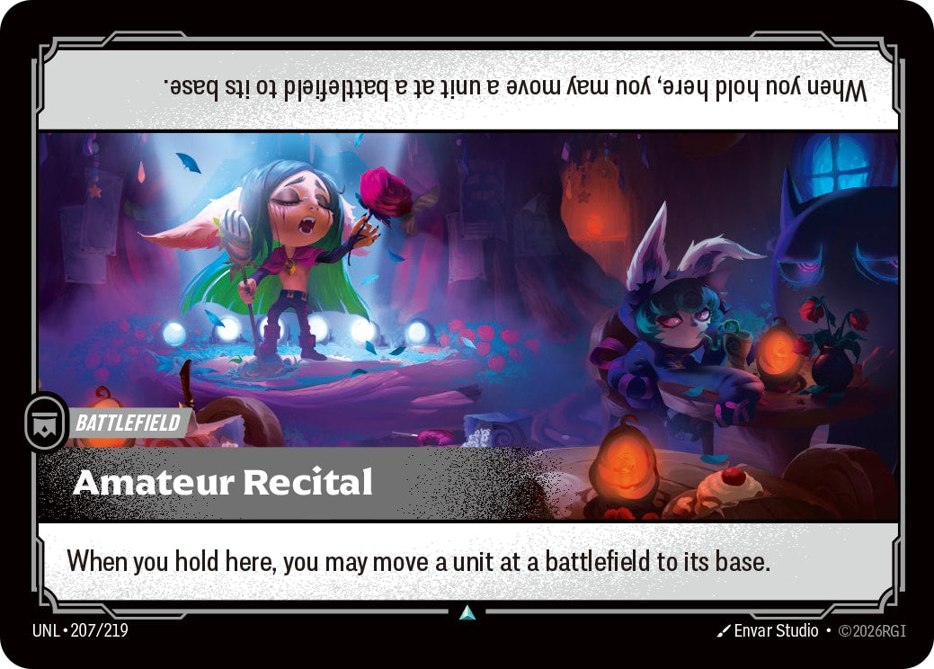 Amateur Recital - Unleashed (Uncommon) [UNL-207] | Lichcards
