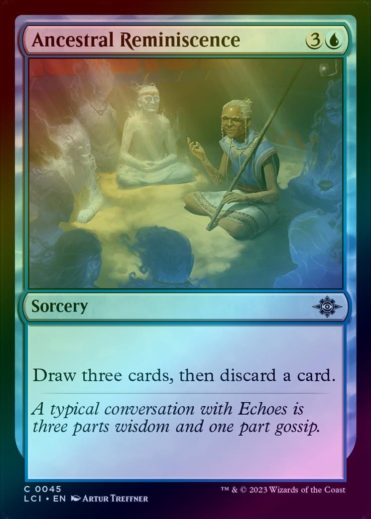 Ancestral Reminiscence (Foil) (LCI)