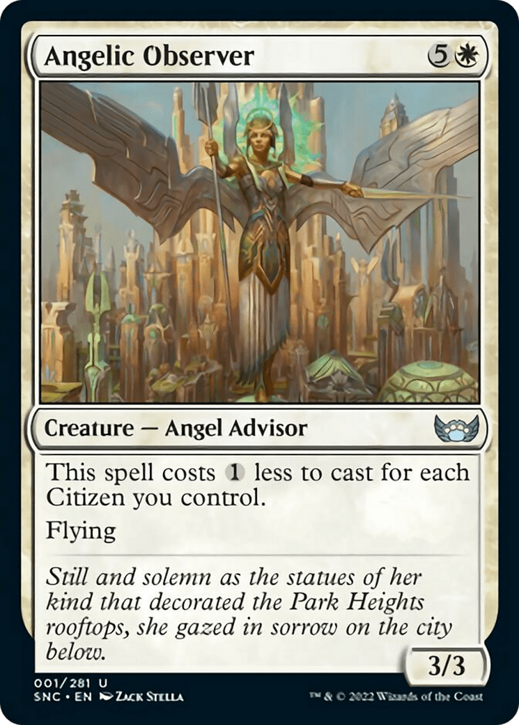 Angelic Observer (SNC)