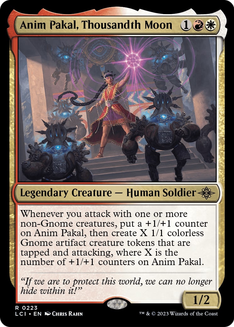 Anim Pakal, Thousandth Moon – The Lost Caverns of Ixalan 223 – Magic: The Gathering single card | Lichcards Main image