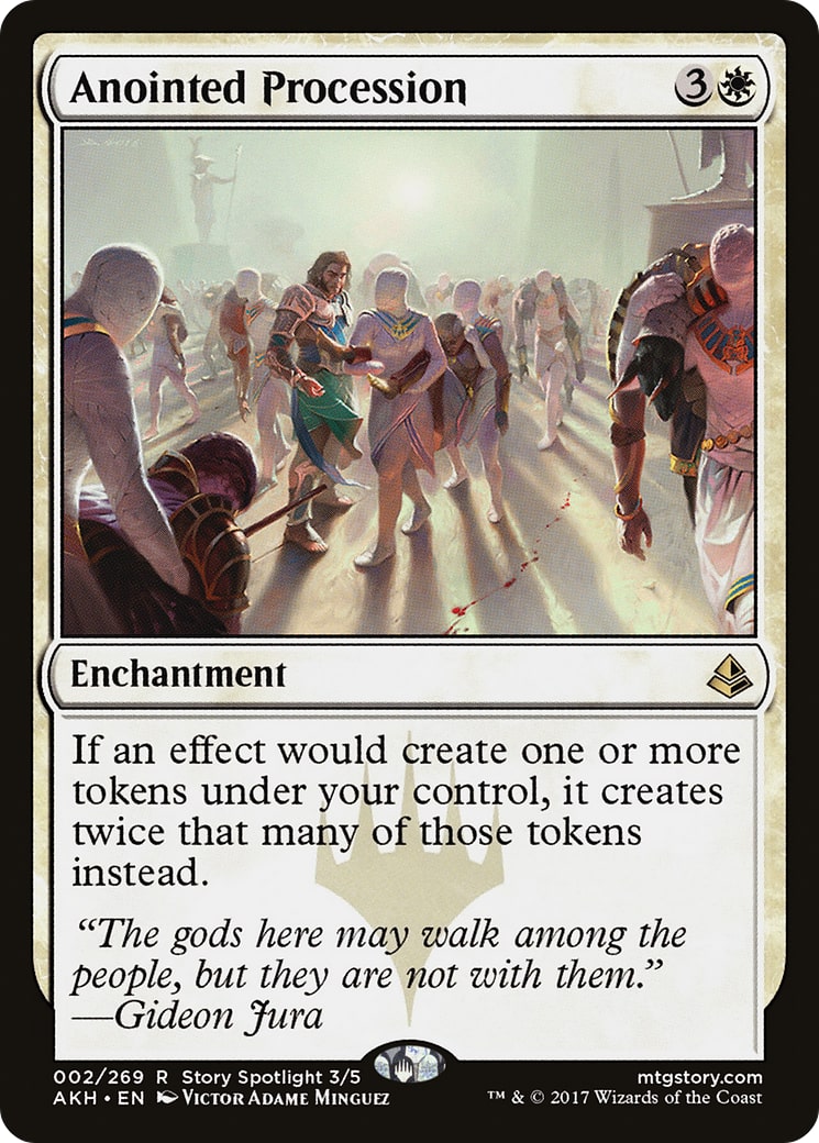 Anointed Procession – Amonkhet 2 – Magic: The Gathering single card | Lichcards Hoofdafbeelding