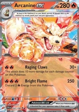 Arcanine ex - 032/198 - Double Rare