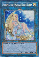 Artemis, the Magistus Moon Maiden (PCR) - RA01-EN049 - Prismatic Collector's Rare - 1st Edition