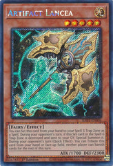 Artifact Lancea (Platinum Secret Rare) - RA01-EN006 - Platinum Secret Rare - 1st Edition