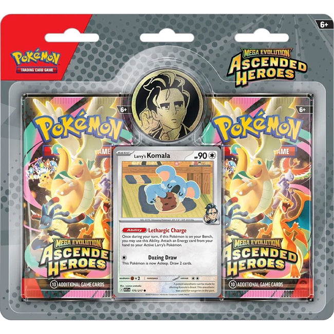 Ascended Heroes: Larry's Komala 2-Pack Blister Hover Image