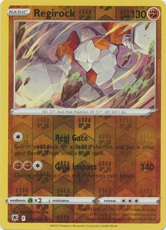 Astral Radiance - 075/189 - Regirock - Reverse Holo